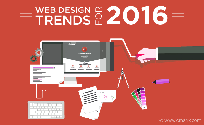 Top Web Design Trends In 2016