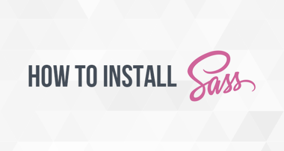 How to Install SASS