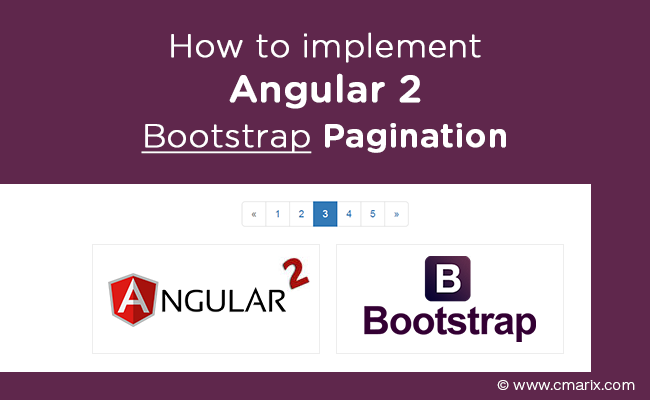 How to Implement Angular 2 Bootstrap Pagination
