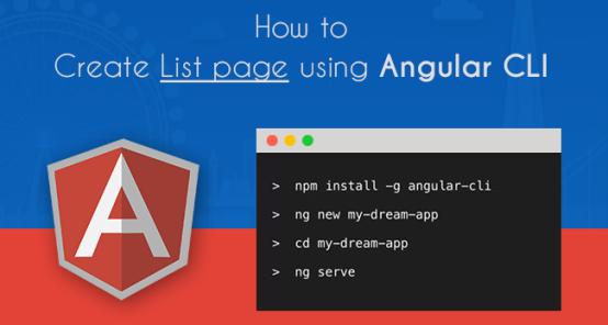 How to Create List page using Angular2 CLI