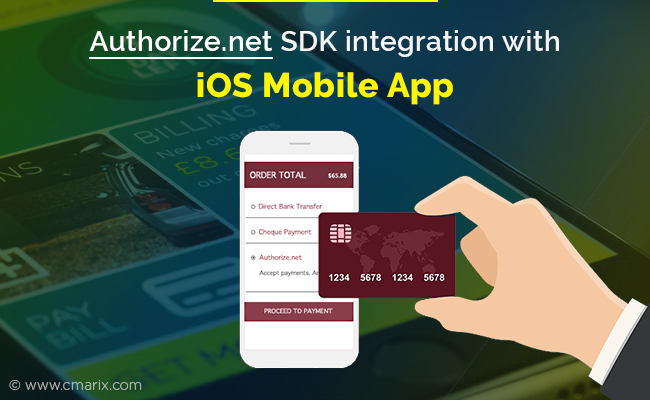 Authorize.Net SDK integration with iOS Mobile App