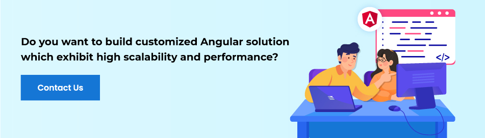 build customized Angular solution