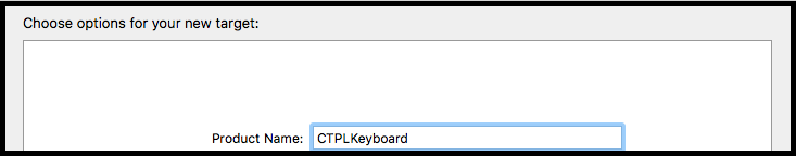 Custom Keyboard template