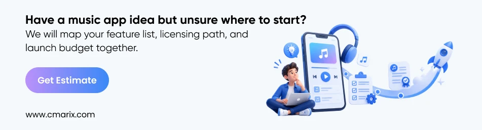 Music app development consultation