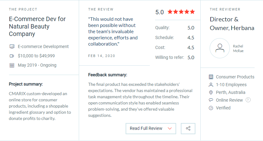 Client Review