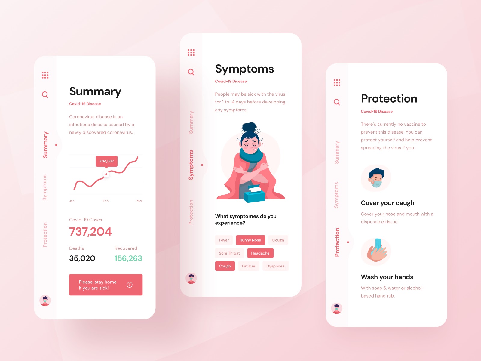 Symptoms Tracker App