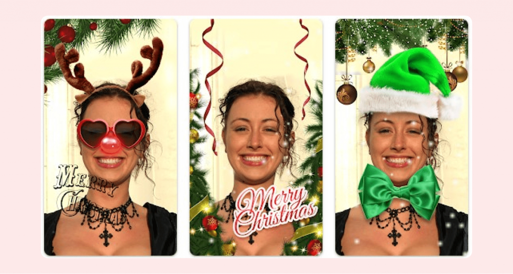 Christmas Booth Fun Photo App