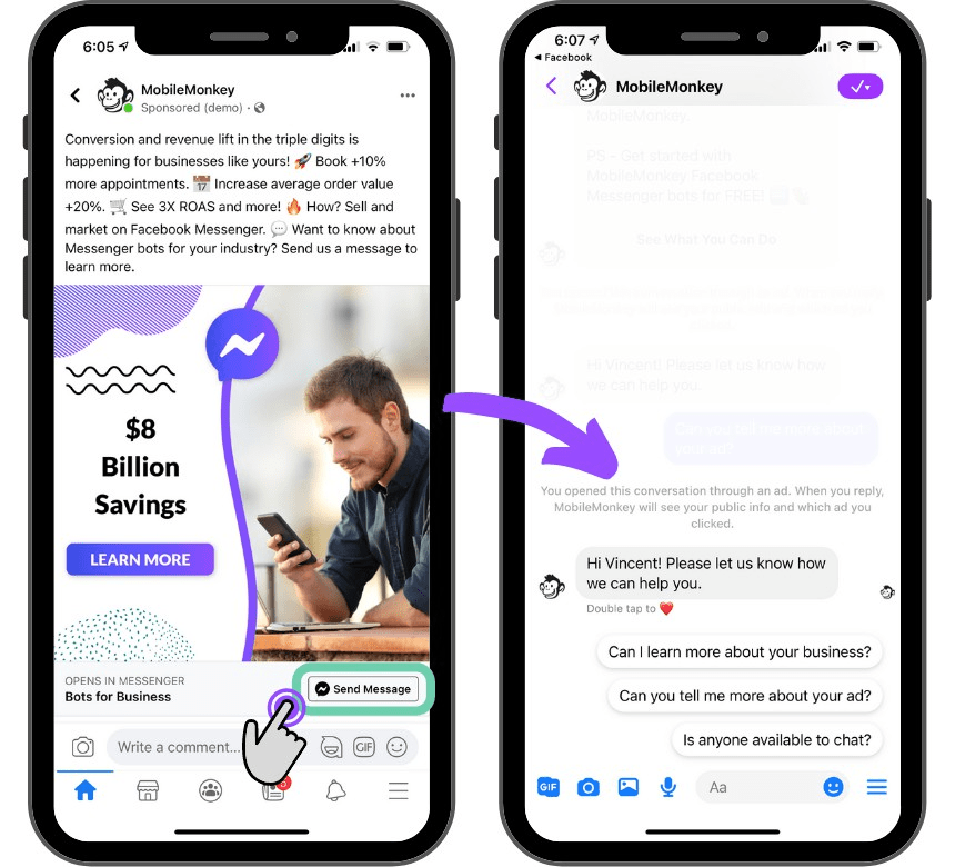 Messenger Ads