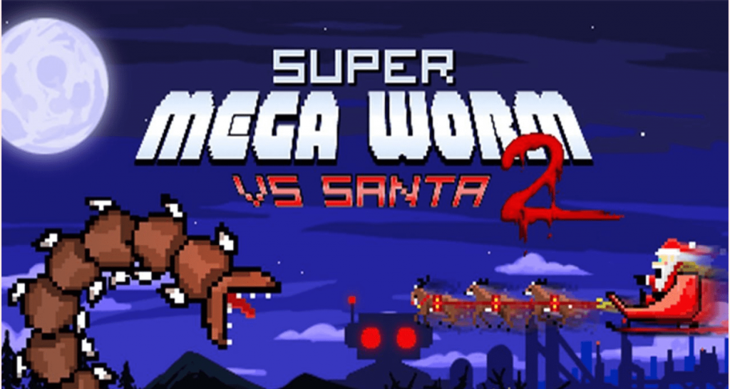Super Santa Worm vs Santa Saga App