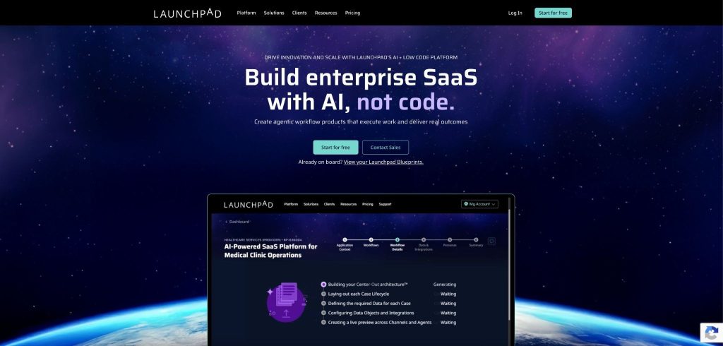 SaaS platform for medical clinic operations