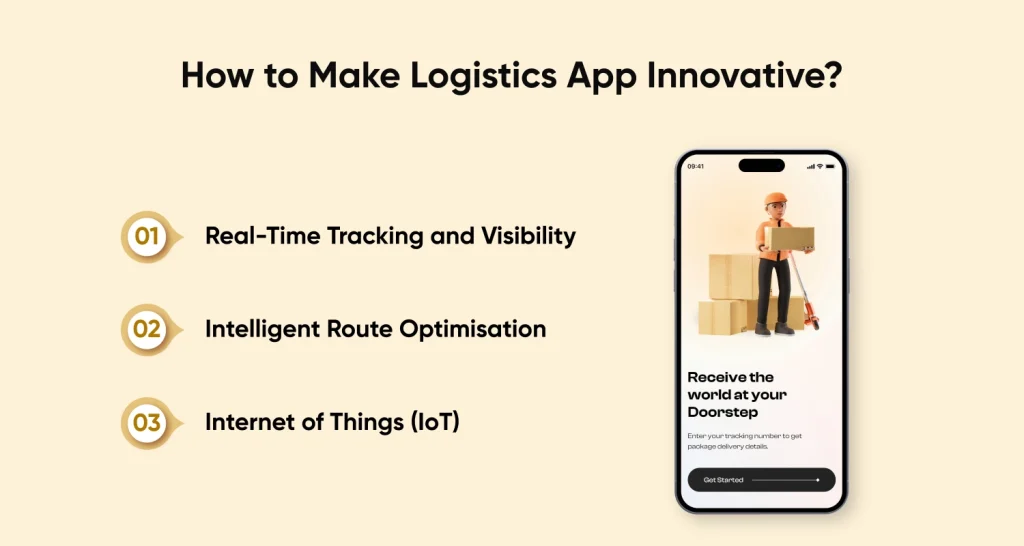 Make Logistics App Innovative
