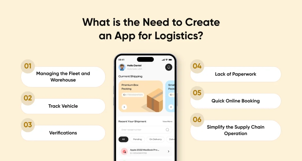 Steps to Follow for Logistics App Development
