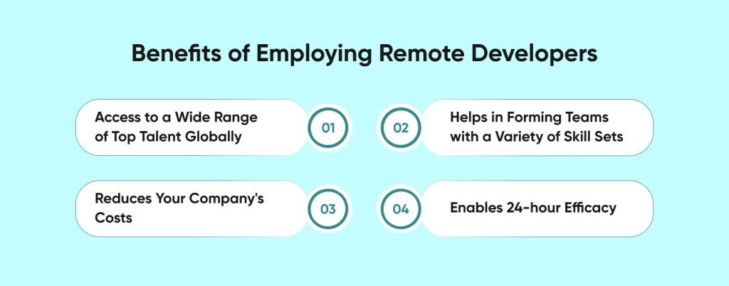 Benefits of Employing Remote Developers