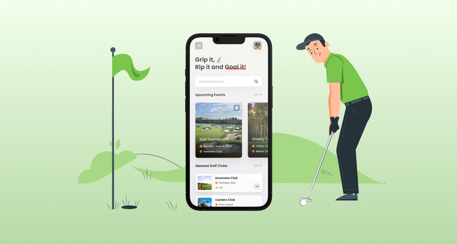 Golf App Development: Features, Process, and Benefits