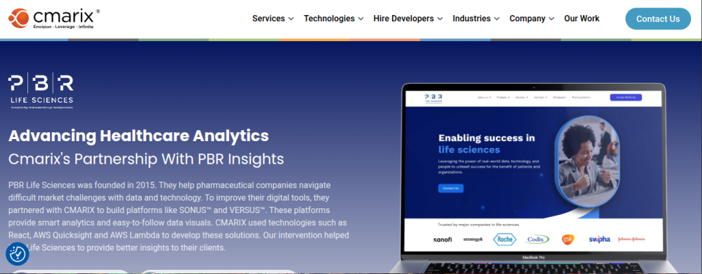 Healthcare analytics partnership and technology