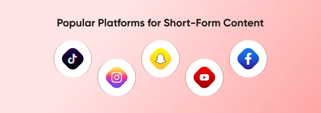 Popular Platforms for Short-Form Content