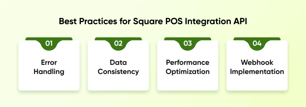 Best Practices for Square POS Integration API