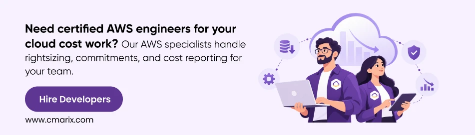 AWS engineers offering cloud cost solutions