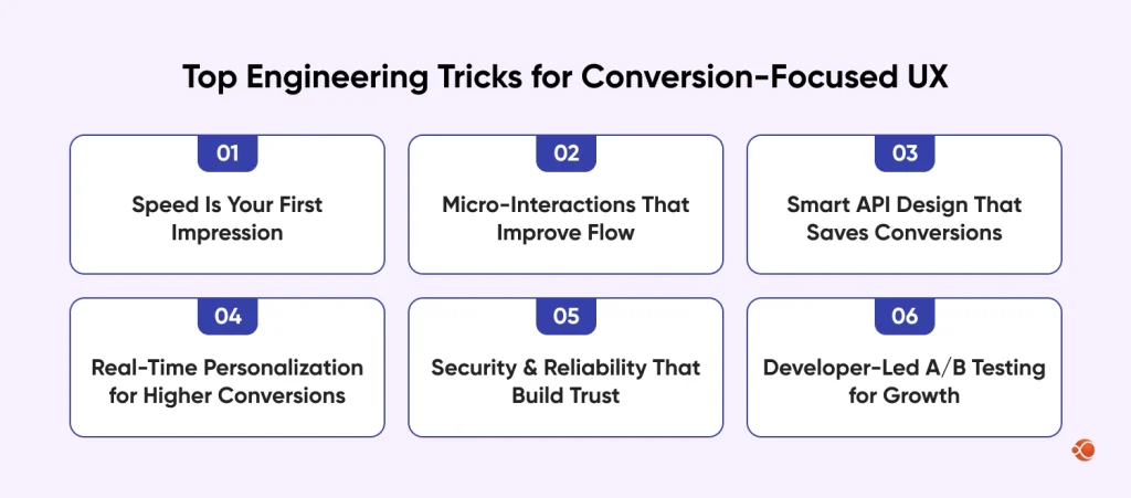 Engineering Tricks for conversion UX 
