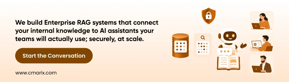 build Enterprise RAG systems with CMARIX