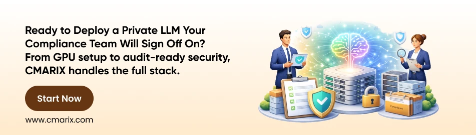 From GPU setup to audit-ready security, CMARIX handles the full stack