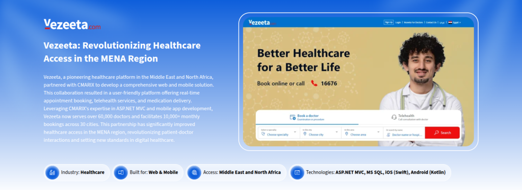 Healthcare platform for MENA region