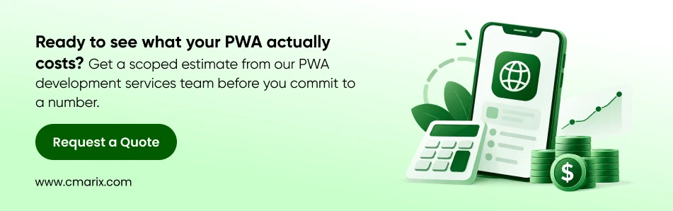 Progressive web app development