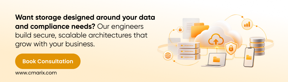 Storage solutions for data compliance needs